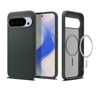 Spigen Liquid Air MagFit Case for Google Pixel 10 Pro XL, Compatible with Pixelsnap and MagSafe [2025 New Feature] - Abyss Green