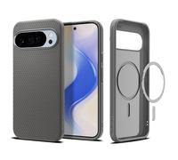 Spigen Liquid Air MagFit Case for Google Pixel 10 Pro XL, Compatible with Pixelsnap and MagSafe [2025 New Feature] - Marble Gray