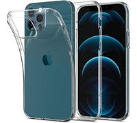 Spigen Liquid Crystal Case Compatible with iPhone 12 Pro / 12 - Crystal Clear
