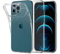 Spigen Liquid Crystal Case Compatible with iPhone 12 Pro Max - Crystal Clear