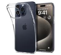 Spigen Liquid Crystal Case Compatible with iPhone 15 Pro Max - Crystal Clear