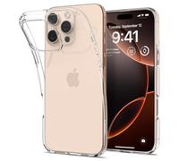 Spigen Liquid Crystal Case Compatible with iPhone 16 Pro Max - Crystal Clear