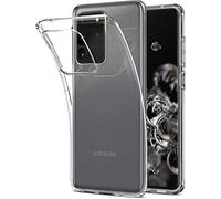 Spigen Liquid Crystal Compatible with Galaxy S20 Ultra (6.9 inch) Clear Slim Flexible TPU Phone Cover for Samsung Galaxy S20 Ultra - Crystal Clear