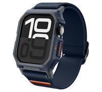 Spigen Lite Fit Pro Case with Strap Band Compatible with Apple Watch Series 11/10 46mm (2025/2024) - Navy Blue