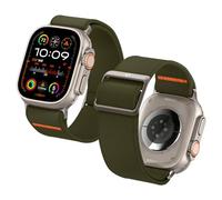 Spigen Lite Fit Ultra Apple Watch Strap Band Compatible with Apple Watch Ultra 3/2/1 (49mm), Series 11/10 (46mm), 9/8/7 (45mm), SE/6/5/4 (44mm), 3/2/1 (42mm) - Khaki