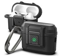 Spigen Lock Fit Case Compatible with AirPods Pro 2 (2023/2022)- Matte Black