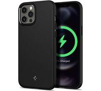 Spigen Mag Armor MagFit Case Compatible with iPhone 12 Pro Max - Matte Black