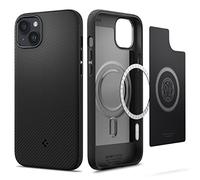 Spigen Mag Armor MagFit Case for iPhone 14, Compatible with MagSafe Accessories - Matte Black