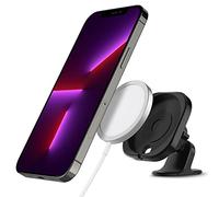 Spigen MagFit Phone Holder Surface Adhesive Car Mount Designed for Magsafe 2020-2023 (Charger Not Included) (Requires USB-C Car Charger) Compatible with iPhone 17 16 15 14 13 12 Series