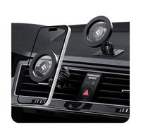Spigen MagSafe Car Mount 2-in-1 Airvent Hook & Surface Adhesive Magnetic Dashboard Phone Holder [MagSafe Ring] Made for iPhone 17 16 15 14 13 12 Pixelsnap Pixel 10 Pro XL Fold Galaxy S25 Etc - Black