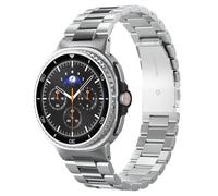 Spigen Modern Fit 316L Strap Band Compatible with Samsung Galaxy Watch 8 40mm/44mm (2025), Samsung Galaxy Watch 8 Classic 46mm (2025) - Silver