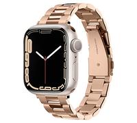 Spigen Modern Fit Apple Watch Strap Band Compatible with Apple Watch 11/10 (42mm), 9/8/7 (41mm), SE/6/5/4 (40mm), 3/2/1 (38mm) - Rose Gold