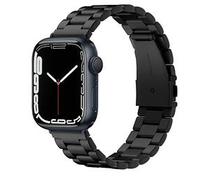 Spigen Modern Fit Apple Watch Strap Band Compatible with Apple Watch Ultra 3/2/1 (49mm), Series 11/10 (46mm), 9/8/7 (45mm), SE/6/5/4 (44mm), 3/2/1 (42mm)- Black