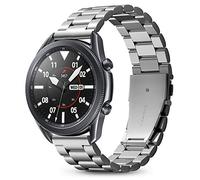 Spigen Modern Fit Designed For Samsung Galaxy Watch 3 45mm Band Strap (2020) / Galaxy Watch 46mm Band (2018) / OnePlus Watch Band/Gear S3 Frontier Band / S3 Classic Band Strap - Silver