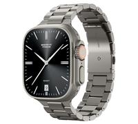 Spigen Modern Fit Titanium Apple Watch Strap Band Compatible with Apple Watch Ultra 3/2/1 (49mm), Series 11/10 (46mm), 9/8/7 (45mm), SE/6/5/4 (44mm), 3/2/1 (42mm) - Natural Titanium