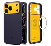 Spigen Nano Pop MagFit Case for iPhone 17 Pro, MagSafe Compatible Phone Cover [Military-Grade Drop Protection] - Blueberry Navy