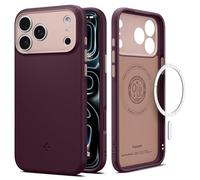 Spigen Nano Pop MagFit Case for iPhone 17 Pro Max, MagSafe Compatible Phone Cover [Military-Grade Drop Protection] - Burgundy Bean