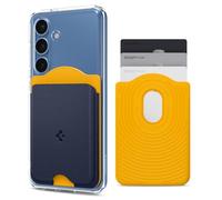 Spigen Nano Pop MagFit Magnetic Wallet Card Holder 3-Cards Compatible with Samsung Galaxy S25, S25 Ultra, S25 Plus, S25 Edge and Z Fold 7 - Blueberry Navy
