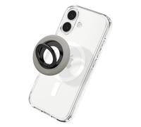 Spigen Nano Pop MagFit MagSafe Ring, Magnetic Phone Holder Grip, Adjustable Stand Designed for iPhone 17 16 15 14 13 17e & MagSafe Cases for Samsung S26 S25 Pixelsnap Google Pixel 10 - Truffle Grey