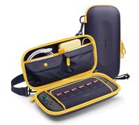 Spigen Nano Pop Pro Case Compatible with Nintendo Switch 2 2025 Compact Carrying Pouch with Game Card Storage - Blueberry Navy