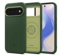 Spigen NanoPop MagFit Case for Google Pixel 11 Pro - Avo Green | PixelSnap & MagSafe Compatible, Qi2 Certified, N52 Magnet, Textured Side Grip, Military-Grade Drop Protection
