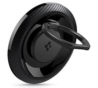 Spigen O-Mag Magnetic Phone Holder 360° Rotating Ring Grip Made for MagSafe & Pixelsnap iPhone 17 16 15 14 13 12 Pro Max Air & MagSafe Cases for Pixel 10 XL Fold & Samsung S25 Ultra Plus 16e - Carbon