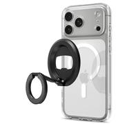 Spigen O-Mag Ring Magnetic Phone Holder Adjustable Kickstand Made for [MagSafe & Pixelsnap] iPhone 17 16 15 14 13 12 Pro Max Air & MagSafe Cases for Pixel 10 XL Fold & Samsung S25 Ultra Plus 16e