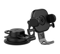 Spigen OneTap Universal Car Phone Holder Upgraded Two-Joint System Adjustable Mount Mobile Cradle Designed for iPhone 17 16 Samsung Galaxy S25 S24 Ultra Xiaomi Pixel 10 9 Series - Dashboard/Windscreen