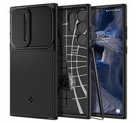 Spigen Optik Armor [Camera Protection] Case Compatible with Samsung Galaxy S23 Ultra - Black