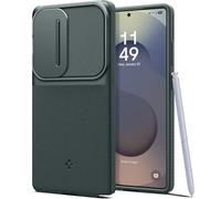 Spigen Optik Armor Case Compatible with Samsung Galaxy S25 Ultra - Abyss Green