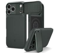 Spigen Optik Armor MagFit Case for iPhone 17 Pro - Abyss Green