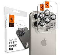 Spigen Optik Pro [2P] Camera Lens Protector for iPhone 16 Pro Max/ 17 Pro