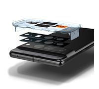 Spigen Optik Tempered Glass Camera Lens Protector for Pixel 7 Pro (Black, 2 Pack)