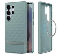 Spigen Parallax MagFit Case for Samsung Galaxy S25 Ultra, Compatible with MagSafe Accessories - Sage Green