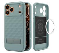 Spigen Parallax S MagFit Case for iPhone 17 Pro Max (2025), Compatible with MagSafe Accessories [Built-in Kickstand] [Military-Grade Drop Protection] - Sage Green