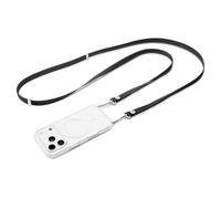 Spigen Phone Lanyard Crossbody Strap with Magnetic Secure Connection | Adjustable phone lanyard with magnetic secure joint. Premium nylon & suede hybrid strap for iPhone 18 / 17 case series