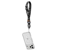 Spigen Phone Wrist Lanyard Strap with Secure MOLLE Inspired Design | Short phone wrist strap with metal adjust hook. Secure MOLLE-inspired design for iPhone 18 / 17 case series