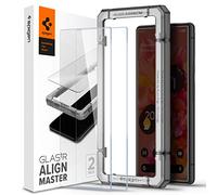 Spigen Pixel 6 Compatible AlignMaster Screen Protector Glass - 2 Pack