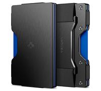 Spigen RFID Signal Blocking Wallet Credit Card Holder with Cash Strap - Black
