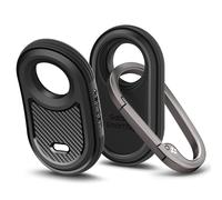 Spigen Rugged Armor Case Compatible with Samsung Galaxy SmartTag 2 (1ea) - Matte Black