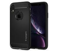 Spigen Rugged Armor Phone Case Compatible with iPhone XR - Matte Black