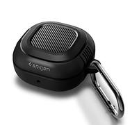 Spigen Rugged Armor Case Compatible with Samsung Galaxy Buds 2 Pro | Pro | 2 | Live - Black