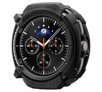 Spigen Rugged Armor Case Compatible with Samsung Galaxy Watch 8 Classic 46mm (2025) - Matte Black