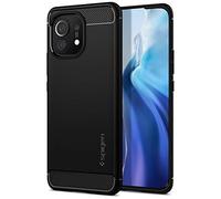 Spigen Rugged Armor Case Compatible with Xiaomi Mi 11 - Matte Black