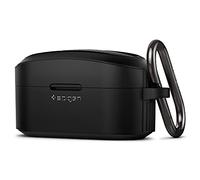 Spigen Rugged Armor Compatible as Sony WF-1000XM4 Case (Keyring Included) - Matte Black