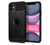Spigen Rugged Armor, Designed for iPhone 11 Case (2019) - Black