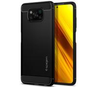 Spigen Rugged Armor Designed for Poco X3 NFc case (2020) Designed for Poco X3 Pro case (2021) - Matte Black