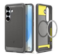 Spigen Rugged Armor MagFit Case Compatible with Samsung Galaxy S25 Plus, Compatible with MagSafe Accessories - Marble Gray