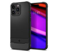 Spigen Rugged Armor MagFit Case for iPhone 15 Pro, Compatible with MagSafe Accessories - Matte Black