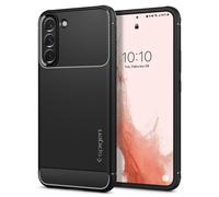Spigen Rugged Armor Case Compatible with Samsung Galaxy S22 5G - Matte Black